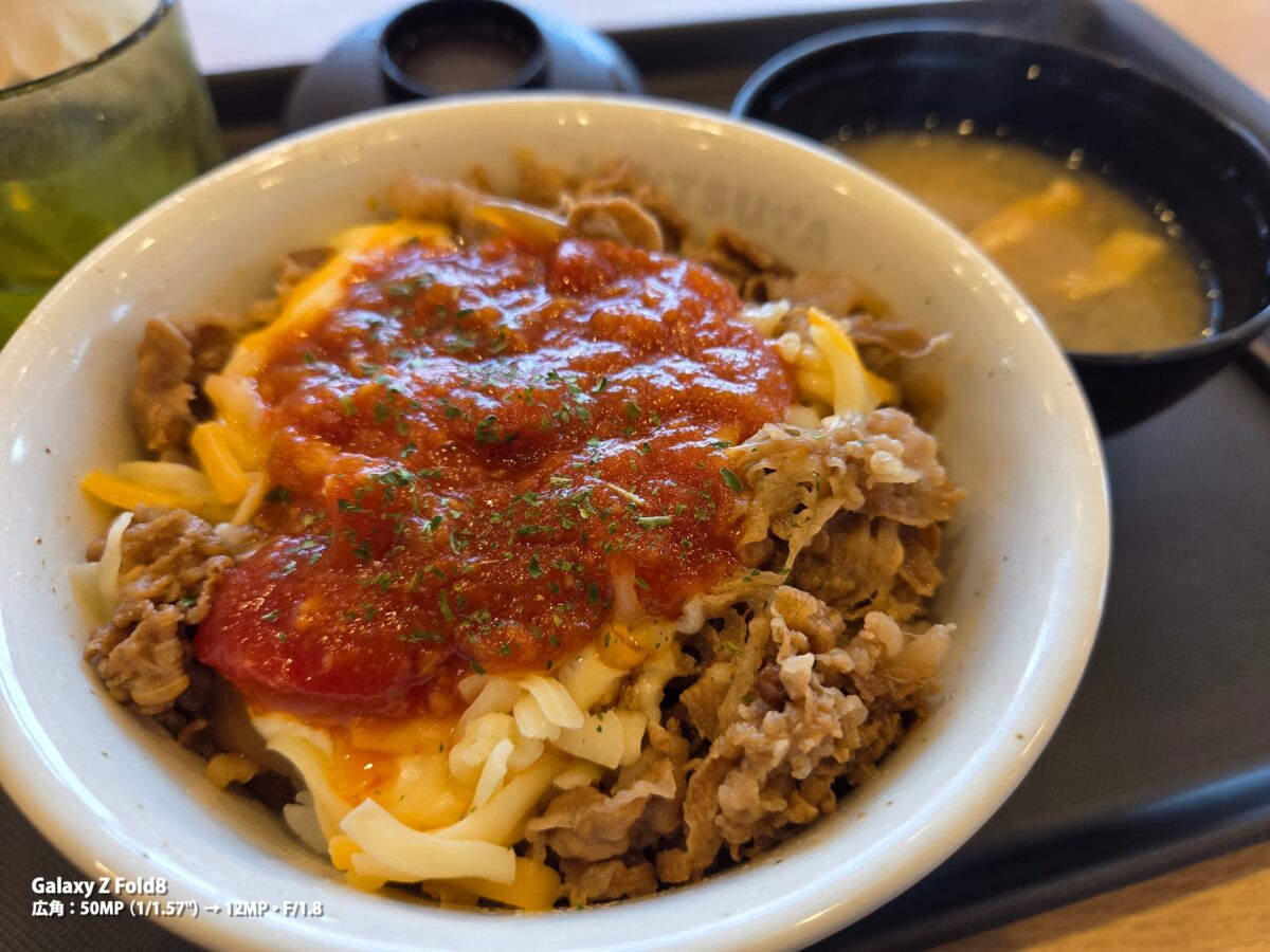 Galaxy Z Fold8 作例 牛丼