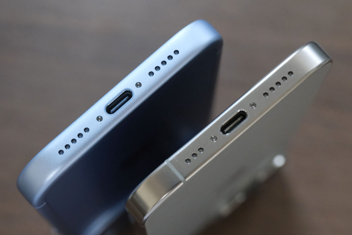 iPhone 18 Pro 底面 USB-C 比較