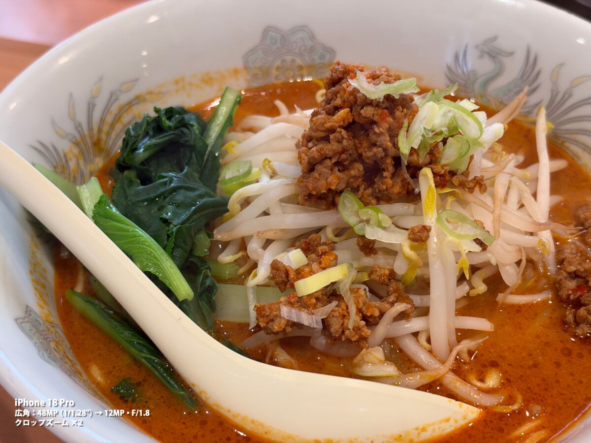 作例 担々麺
