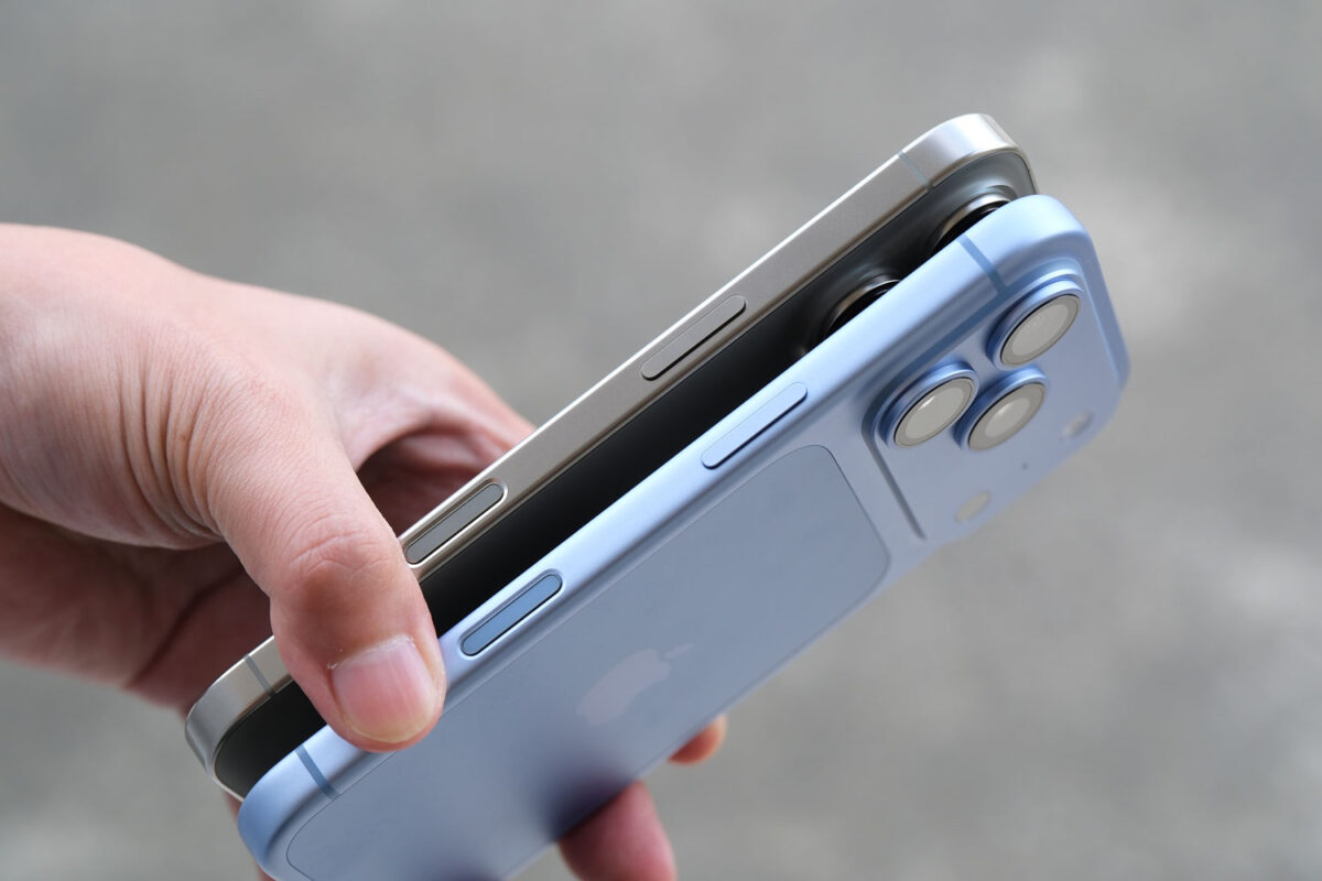 iPhone 18 Pro 右側面 厚み 比較