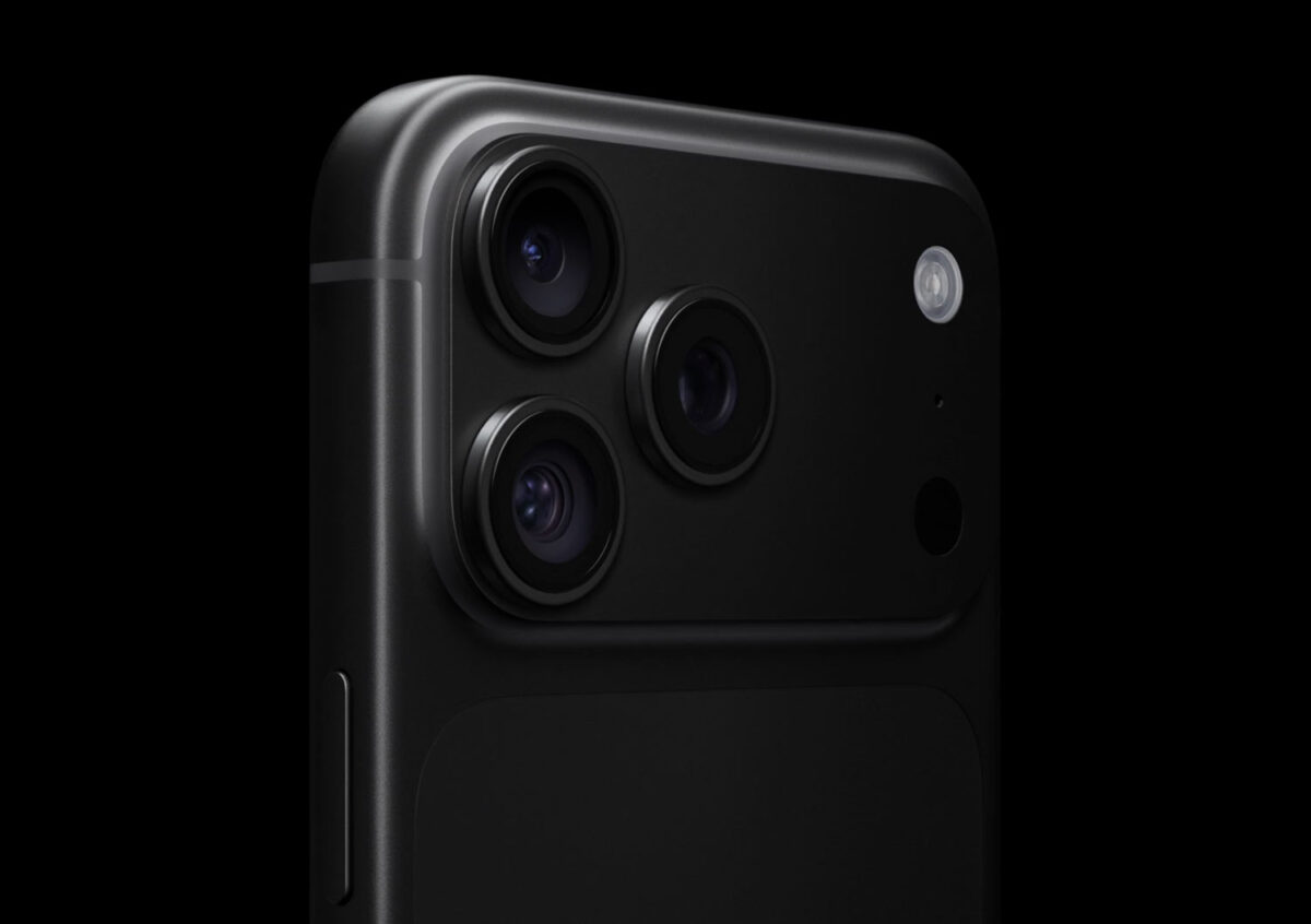 iPhone 18 Pro ブラックのカメラまわり