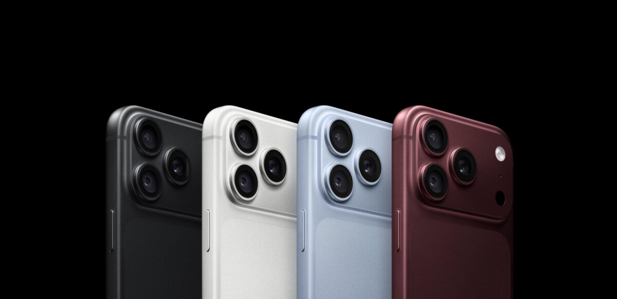 iPhone 18 Pro ブラック・シルバー・グレイシャー・バーガンディの背面
