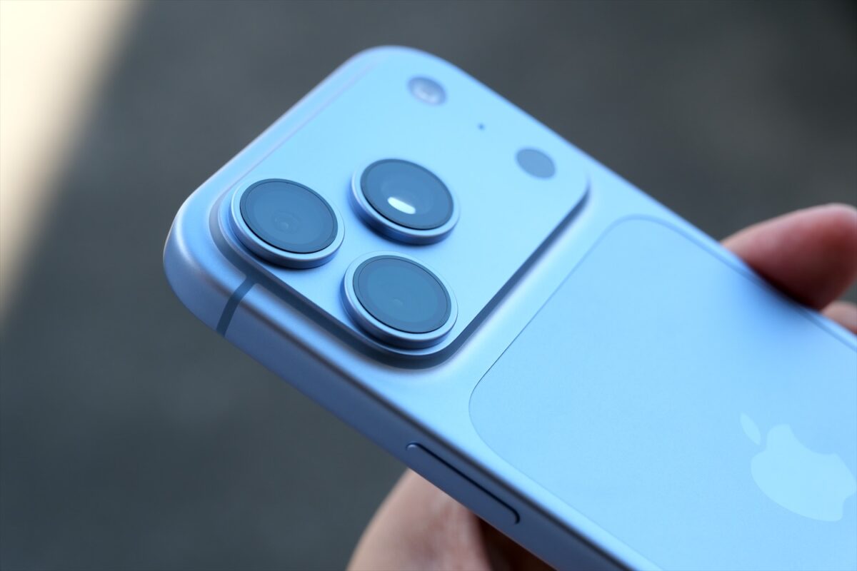 iPhone 18 Pro カメラ 絞りの設定画面