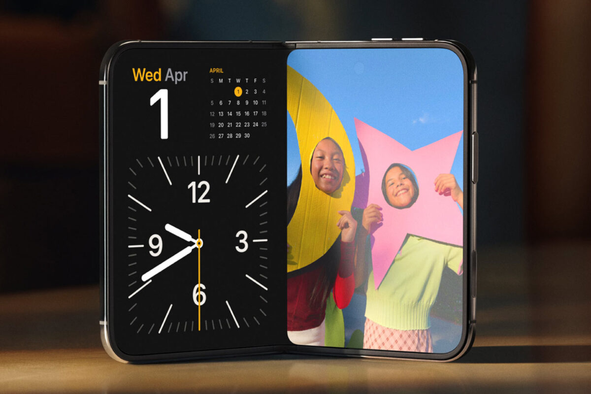 iPhone Duo 閉じた状態