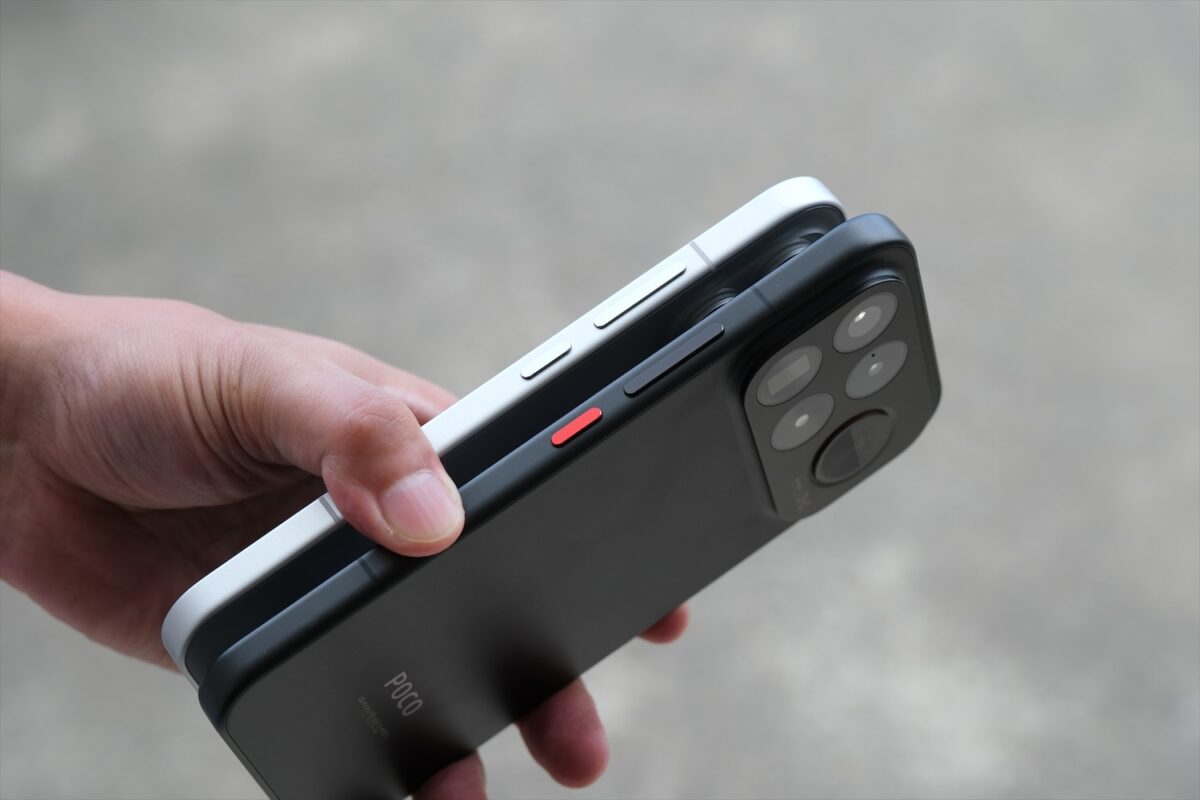 POCO F9 Ultra 本体右側