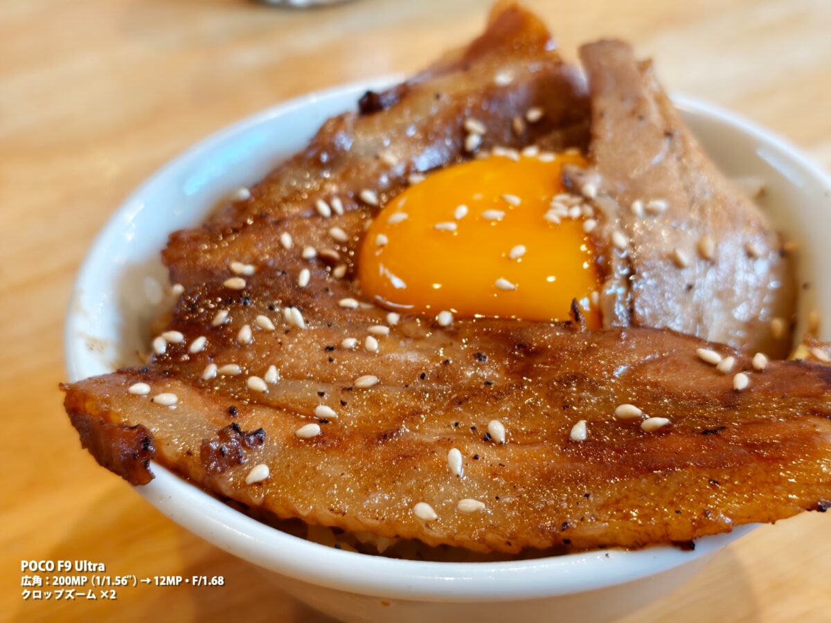 POCO F9 Ultra 作例 牛丼