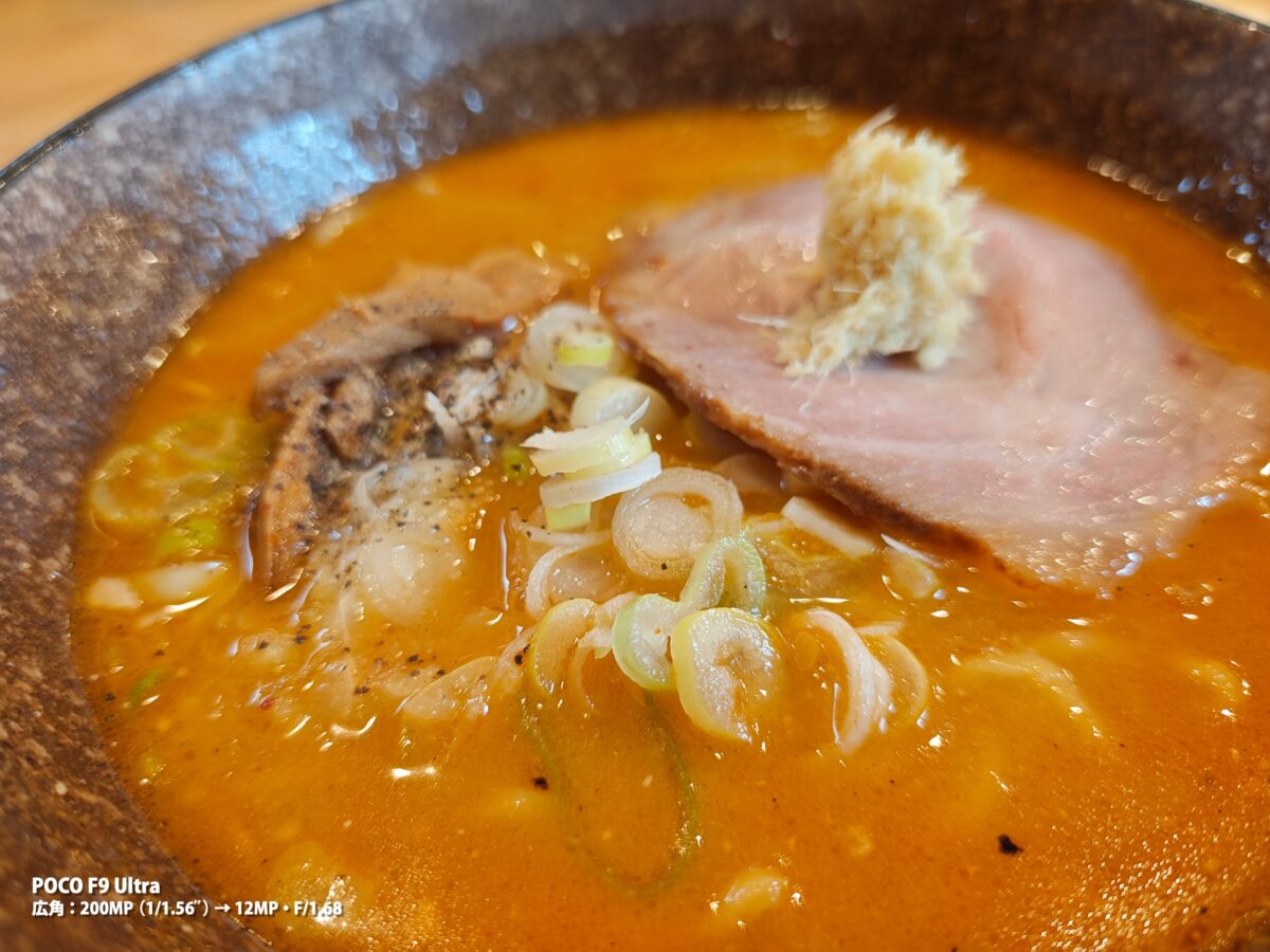 POCO F9 Ultra 作例 ラーメン