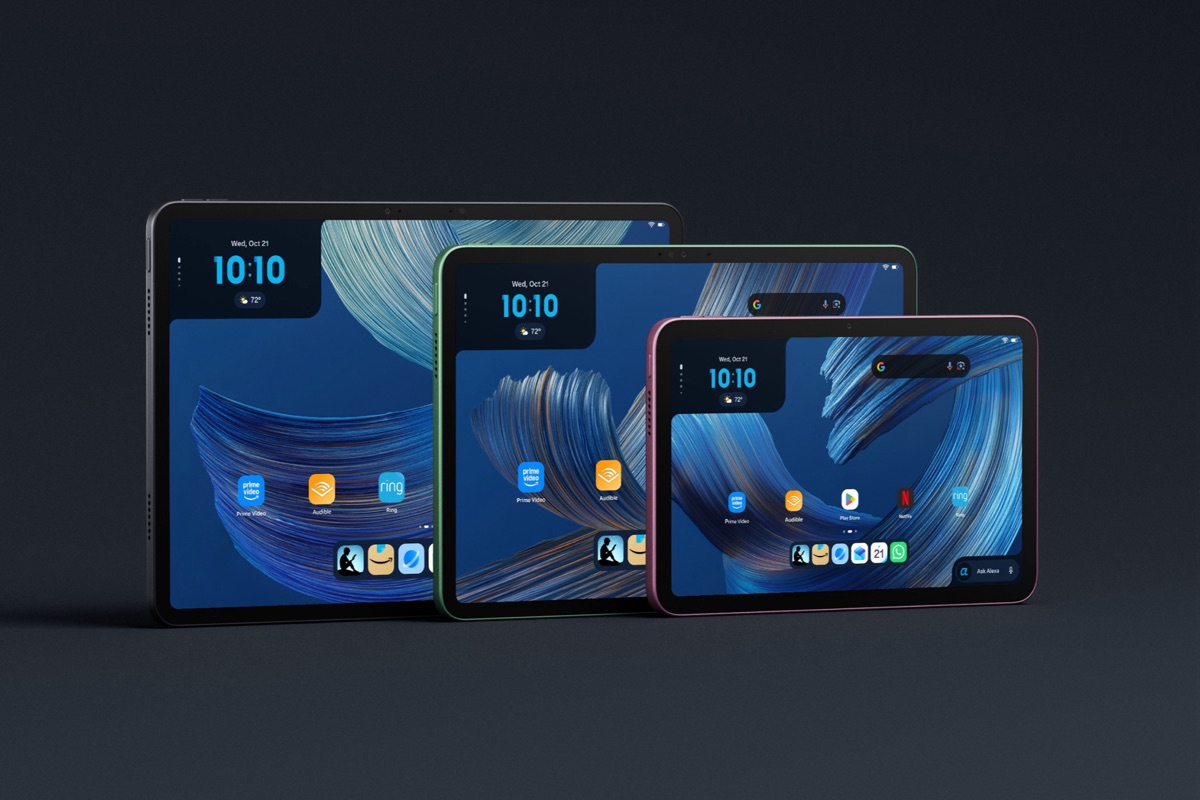 Amazon Alexa Tablet 12 Pro・11・8 の3機種