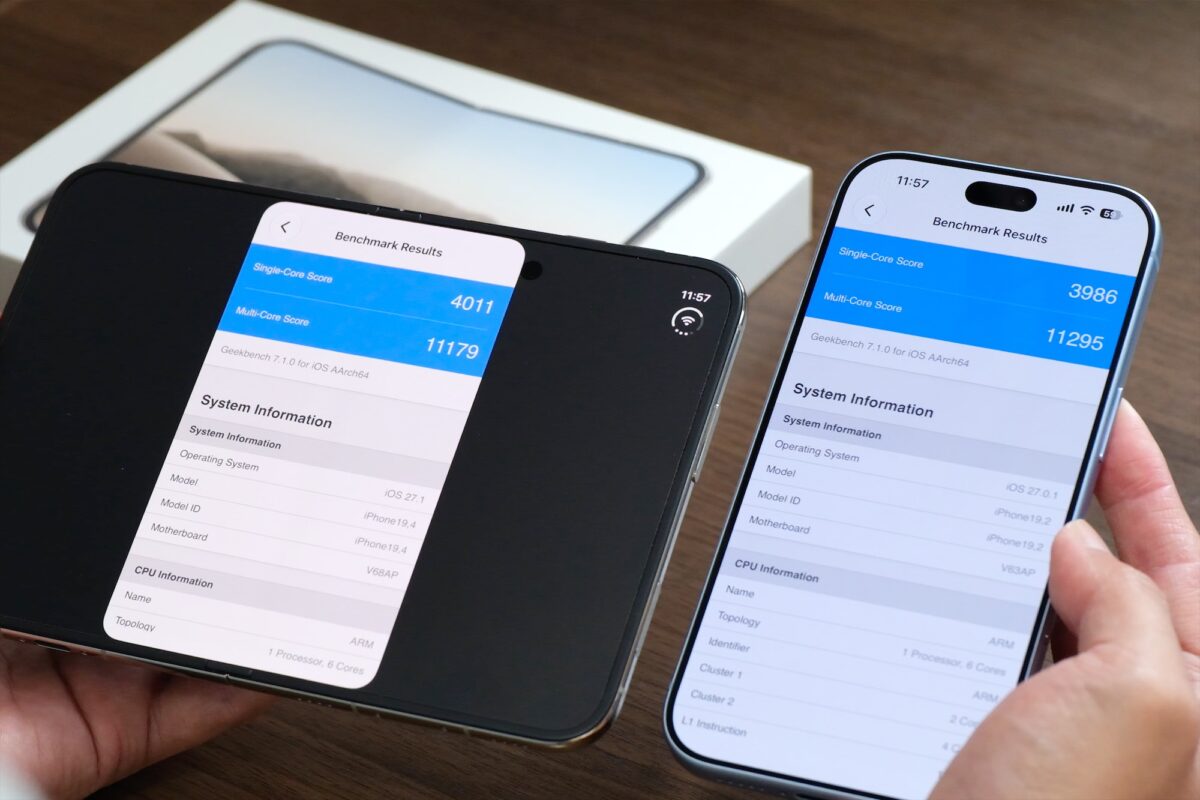 iPhone Duo iPhone 18 Pro Geekbench CPU