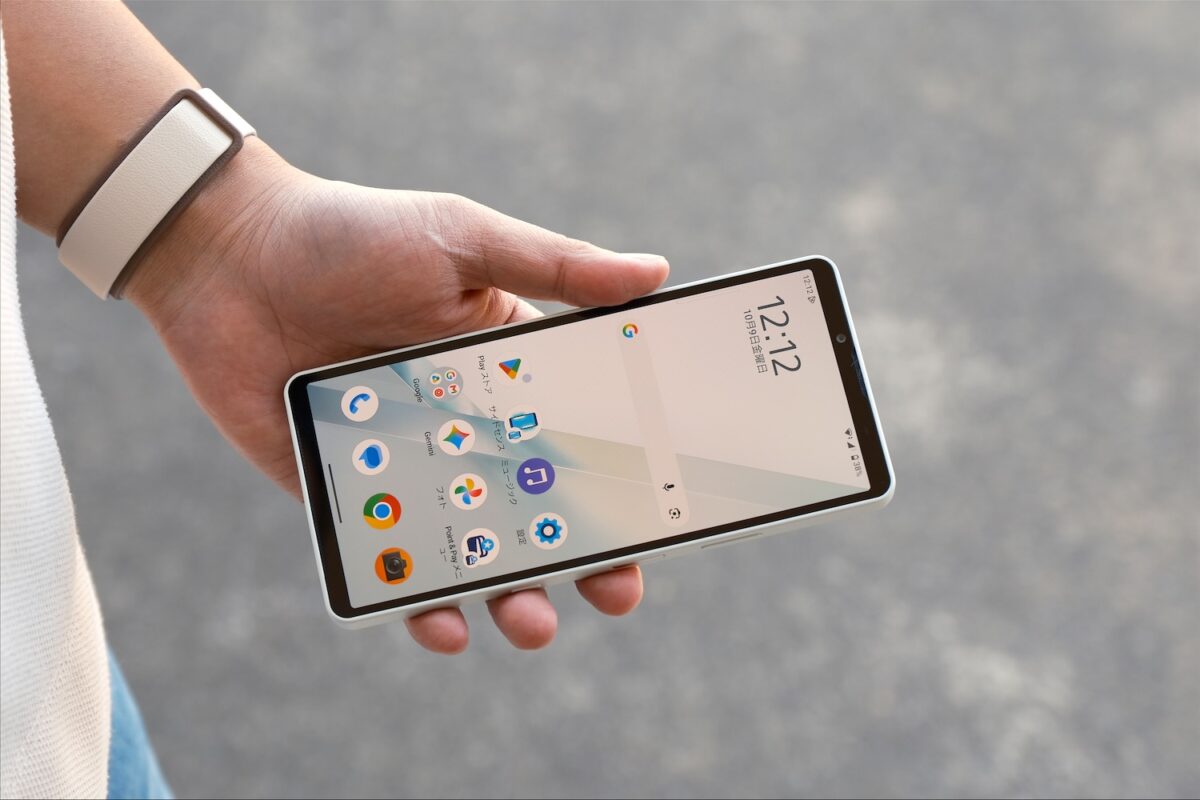 Xperia 10 VIII ホーム画面