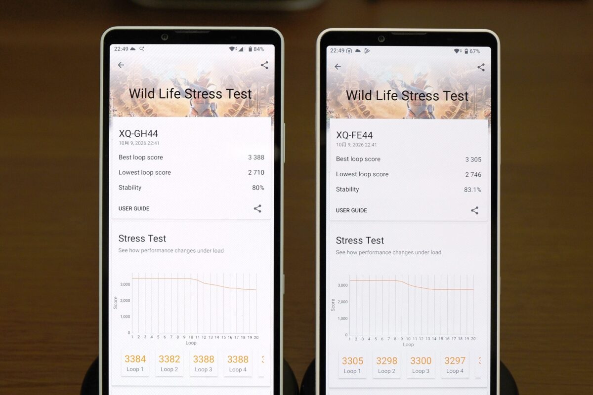 Xperia 10 VIII 3D Mark