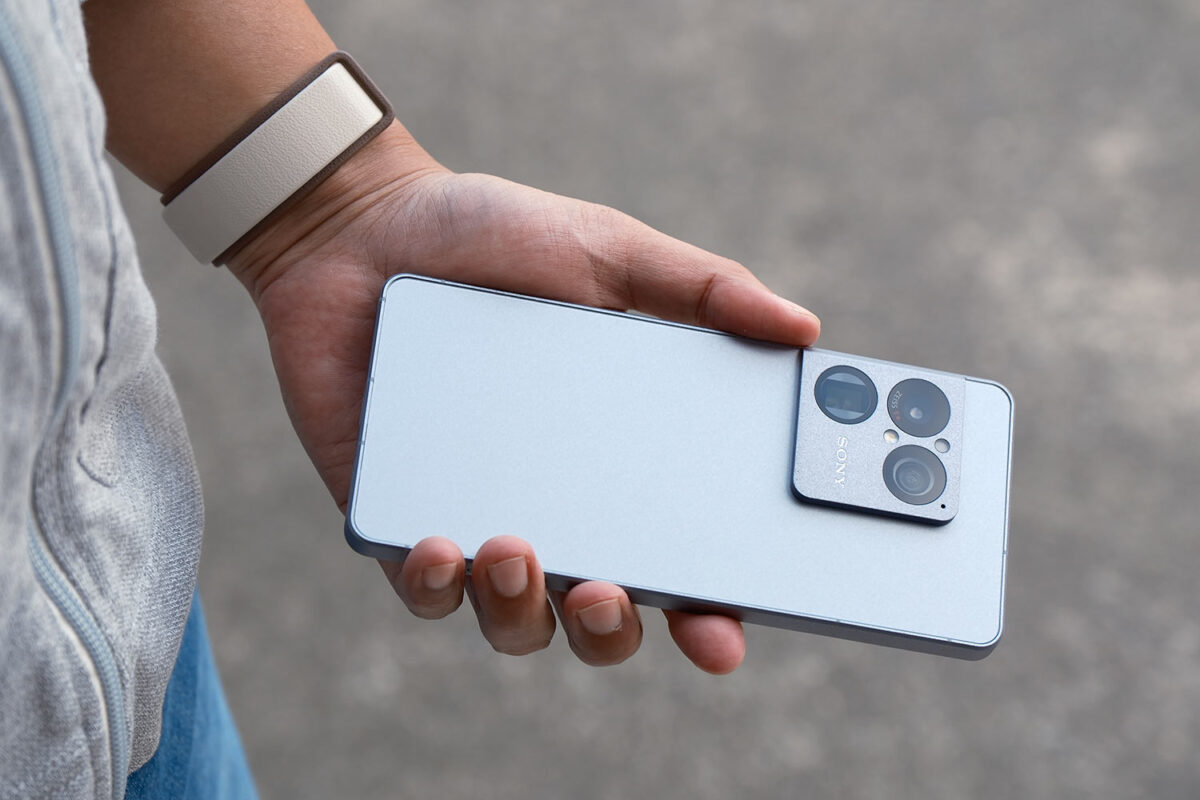 Xperia 1 VIII 背面 テクスチャー